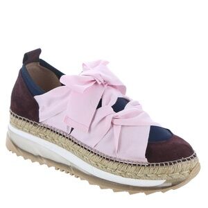 Pink Bow Espadrille Platform Sneaker - Women's
Free People Euro size 39